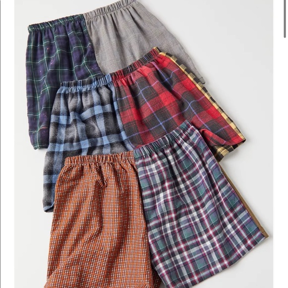 Urban outfitters renewal recycled flannel short - Picture 8 of 8